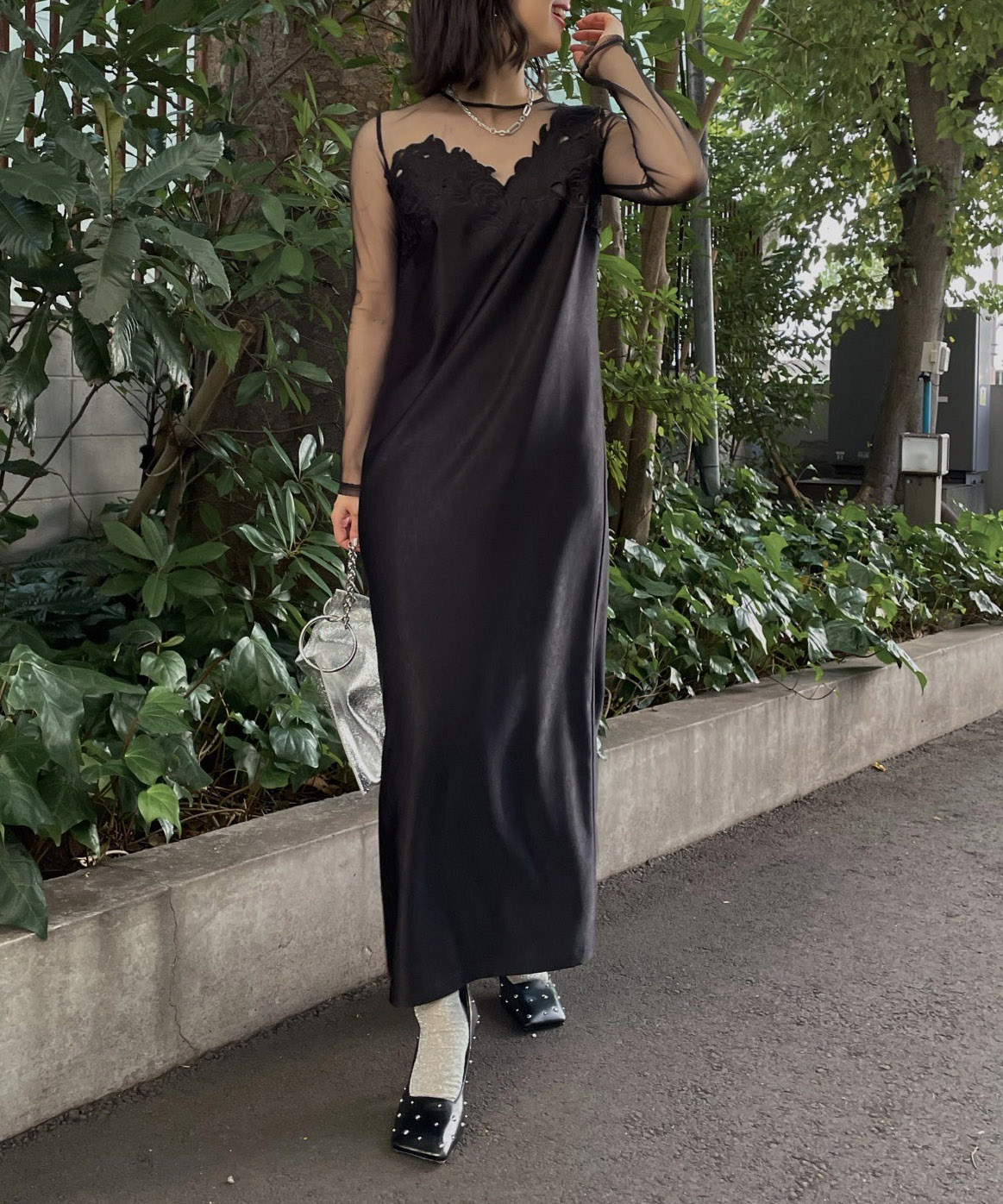 AmeriVINTAGE ドレス ワンピース Sサイズ ブラック - ロングワンピース